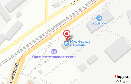 Компания Мир кровли на улице Строителей на карте