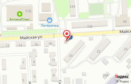 Продовольственный магазин в Ростове-на-Дону на карте