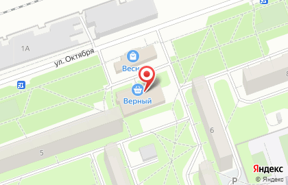 Универсам Верный в Москве на карте