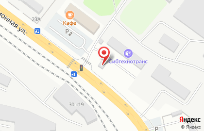 Транспортная компания Сибтехнотранс на Станционной улице на карте