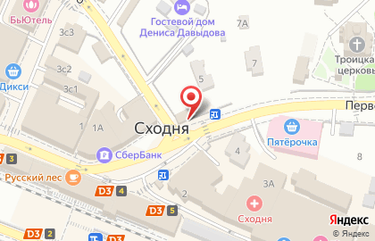 Аптека Горздрав в Москве на карте