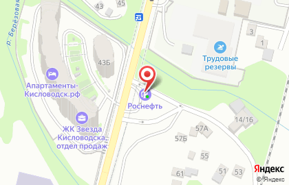 Роснефть-Ставрополье на проспекте Победы на карте