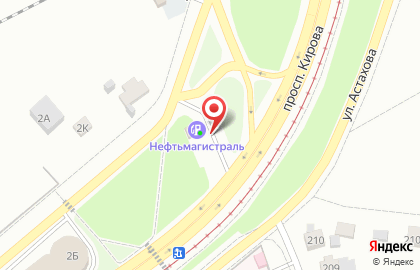 Нефтьмагистраль в Москве на карте