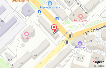 Пекарня Хлебница на улице Гагарина на карте