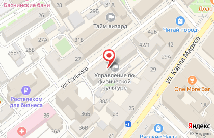 Центр коррекции слуха АудиоФарм на Горького на карте
