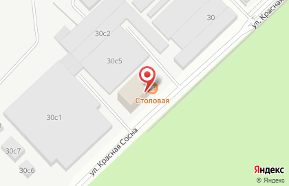 Столовая в Москве на карте