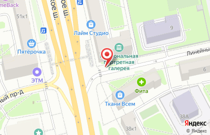 Киоск по продаже фруктов и овощей, Тимирязевский район на Дмитровском шоссе на карте