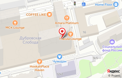 Настройка программ метро Дубровка на карте