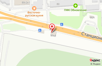 Автокомплекс на улице Станционная на карте
