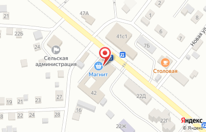 Продовольственный магазин Любимый на Астраханской улице на карте