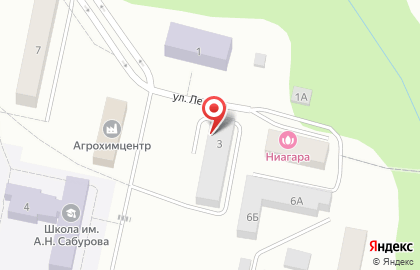 Торгово-розничная сеть Баско на улице Ленина на карте