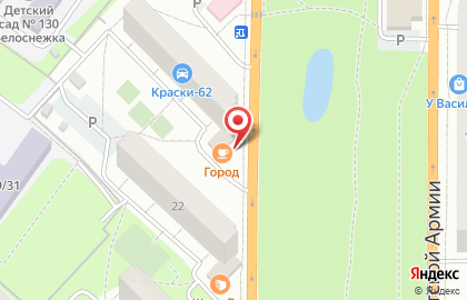 Магазин Кружка на улице Советской Армии на карте
