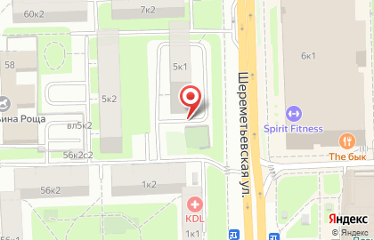 Рем-Сервис-Центр на Шереметьевской улице на карте