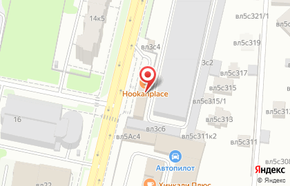 Центр паровых коктейлей HookahPlace в Чечёрском проезде на карте