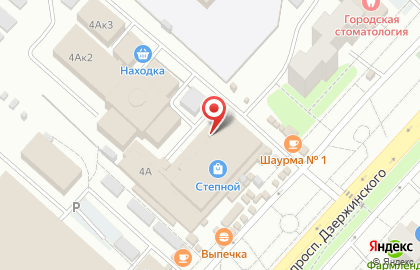 Центр жалюзи Татком на проспекте Дзержинского на карте
