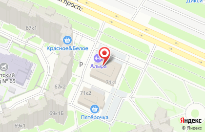 Банкомат, Северо-Западный банк Сбербанка России, ОАО, Пулковское отделение в Красносельском районе на карте
