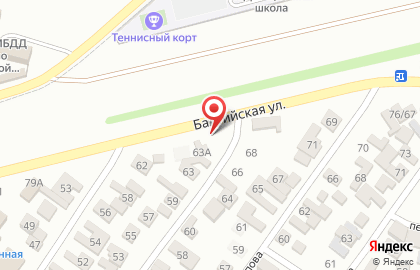 Продуктовый магазин Радуга на улице Бабушкина на карте