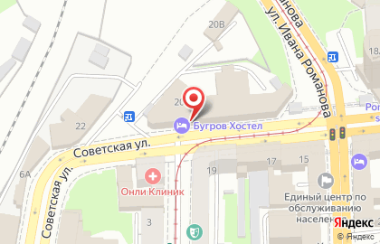 Магазин тканей на вес Лоскут в Нижнем Новгороде на карте