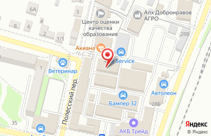 Магазин автозапчастей Внедорожник на Московском проспекте на карте