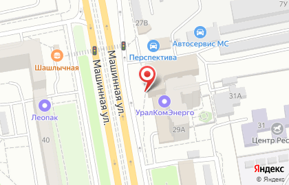 Торговая компания Солинг-Екатеринбург на карте