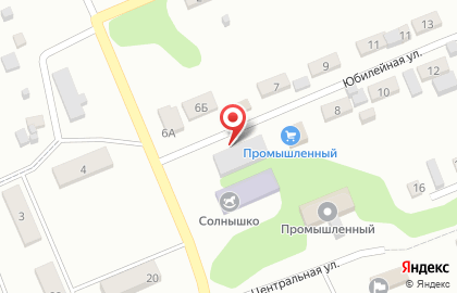 Столовая Юбилейная на Юбилейной улице на карте
