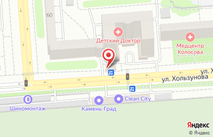 Магазин В десяточку в Коминтерновском районе на карте