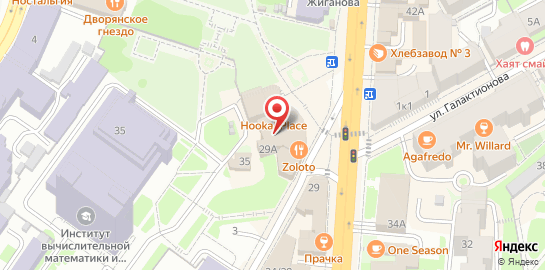 Ресторан Zoloto на карте