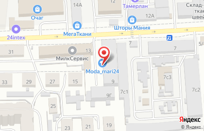 Магазин Пряжа в Красноярске на карте
