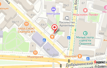Магазин BRANDSHOP на улице Большая Полянка на карте