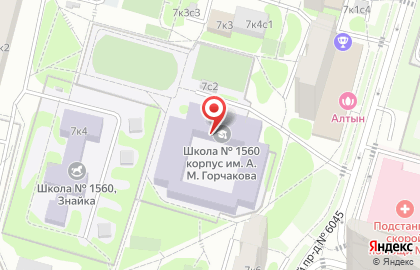 Танцевально-спортивный клуб Динамо на улице Мнёвники на карте