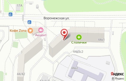 Магазин разливного пива Лит.Ra в Южном Орехово-Борисово на карте