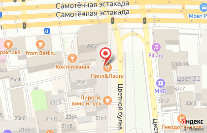 Банк ПСБ на Цветном бульваре на карте