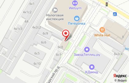 Строительная компания Технострой на Рязанском проспекте на карте