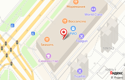 Кинотеатр Синема стар в Москве на карте