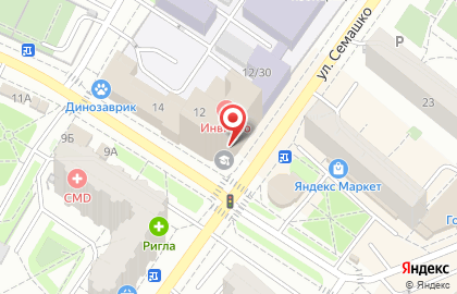 Офис МИЭЛЬ "Мытищи-Центр" на улице Веры Волошиной на карте