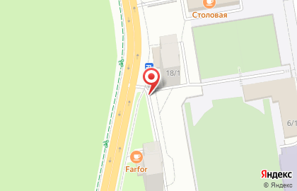 Продовольственный магазин в Орджоникидзевском районе на карте