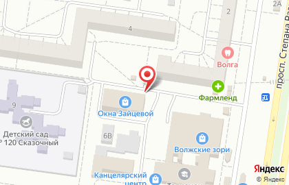 Салон-парикмахерская Дежавю в Автозаводском районе на карте