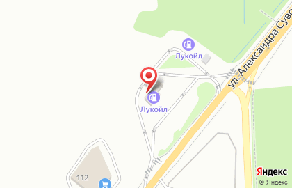 Банкомат Банк Петрокоммерц, филиал в г. Калининграде на улице Александра Суворова на карте