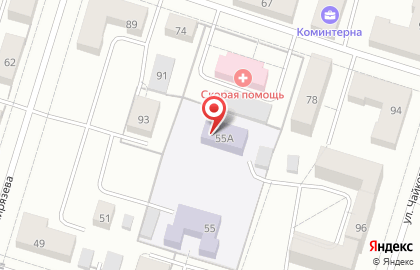 Детский сад Берёзка №139 на улице Энтузиастов на карте