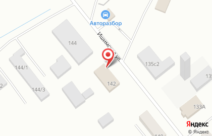 Магазин по продаже фруктов и овощей в Тюмени на карте