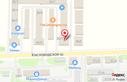 Салон света Fandeco на Кисловодском шоссе на карте