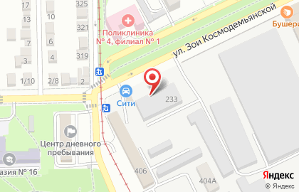 Автомойка Karcher на Зои Космодемьянской на карте