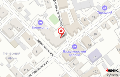 Компания Еврострой на Кремлевской улице на карте