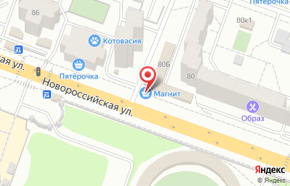 Магазин Пивоман на Новороссийской улице на карте