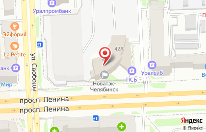 Публичное акционерное общество Промсвязьбанк на проспекте Ленина на карте