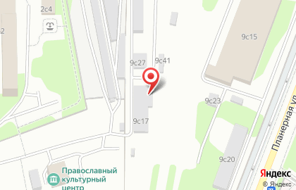 БетонСтройТехнология на Планерной улице на карте