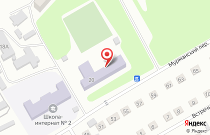Информационно-методический центр в Мурманском переулке на карте