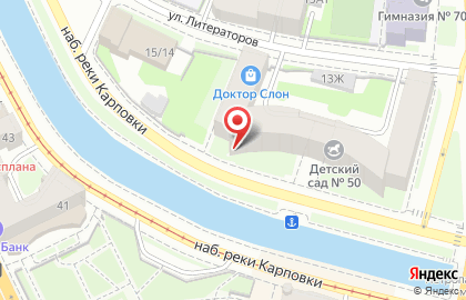 Центр эстетической медицины Style De Vie в Петроградском районе на карте