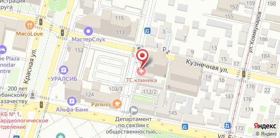 Медицинский центр TC-Клиника на карте