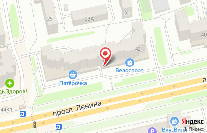 Магазин Elis на проспекте Ленина на карте